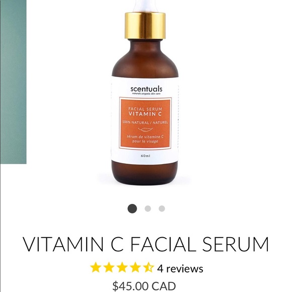 scentuals vitamin c facial serum